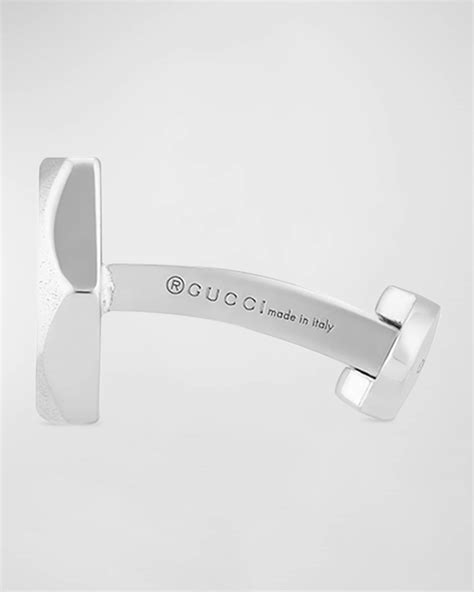 gucci trademark cufflinks|gucci cufflinks for men.